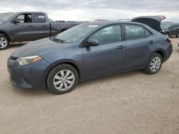  Salvage Toyota Corolla