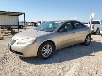  Salvage Pontiac G6