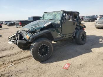  Salvage Jeep Wrangler