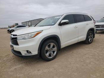  Salvage Toyota Highlander