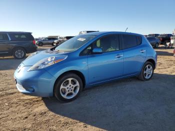  Salvage Nissan LEAF