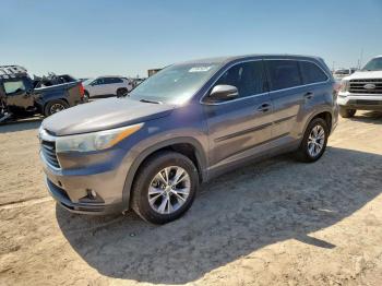  Salvage Toyota Highlander