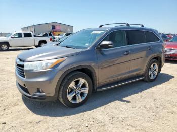  Salvage Toyota Highlander