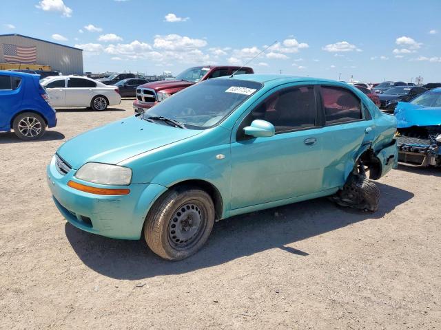  Salvage Chevrolet Aveo