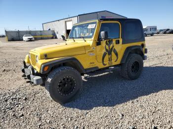  Salvage Jeep Wrangler