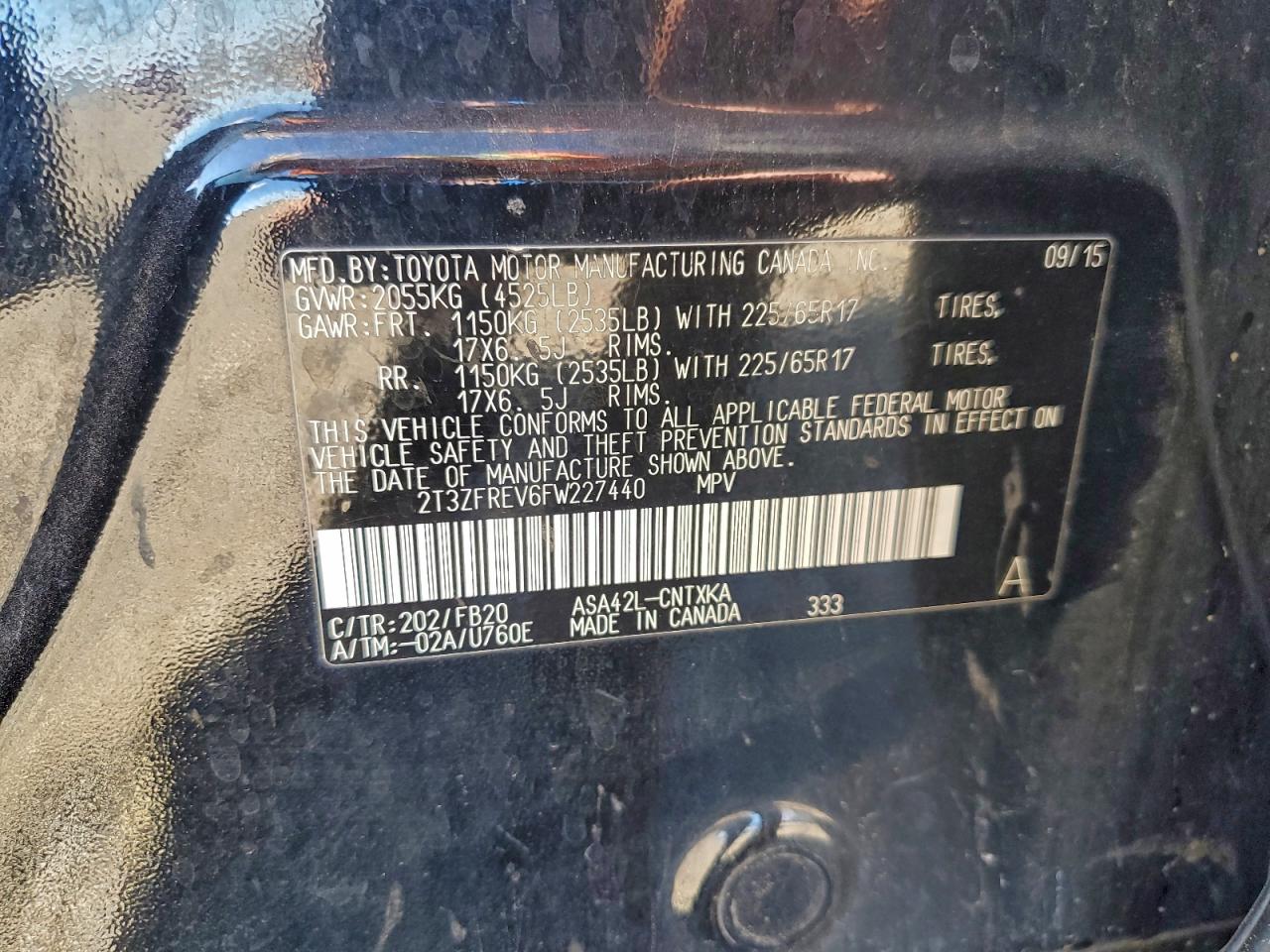 Toyota RAV4 Le Image 11