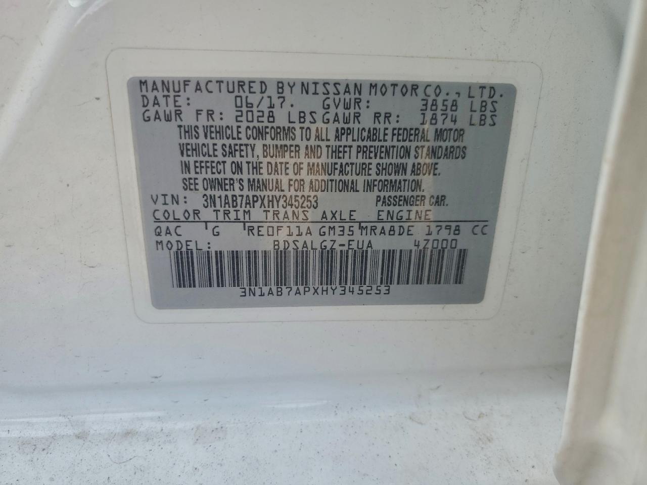 Nissan Sentra S Image 5