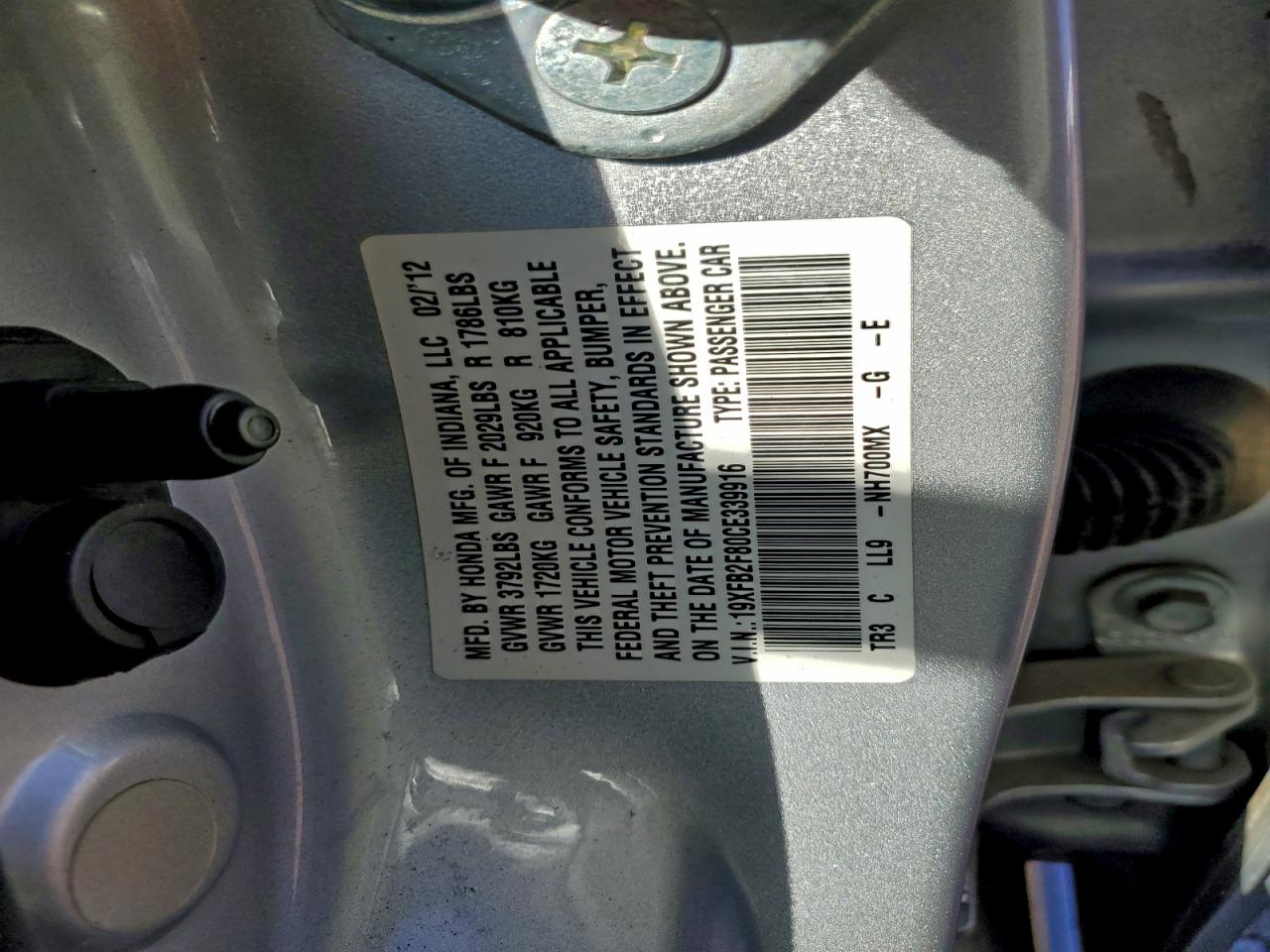 Honda Civic Ex Image 8