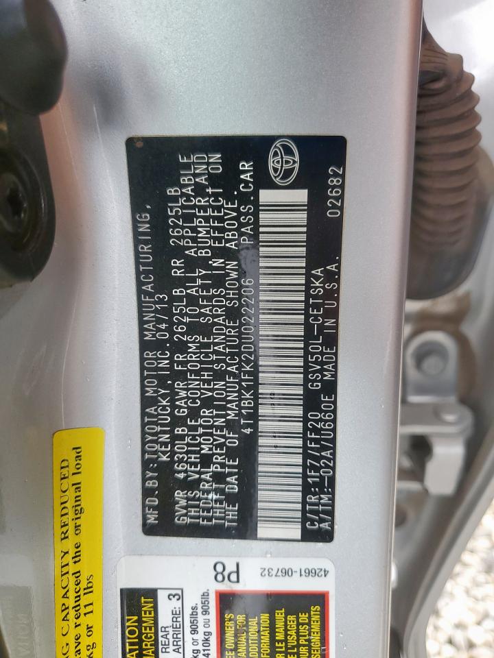 Toyota Camry Se Image 7