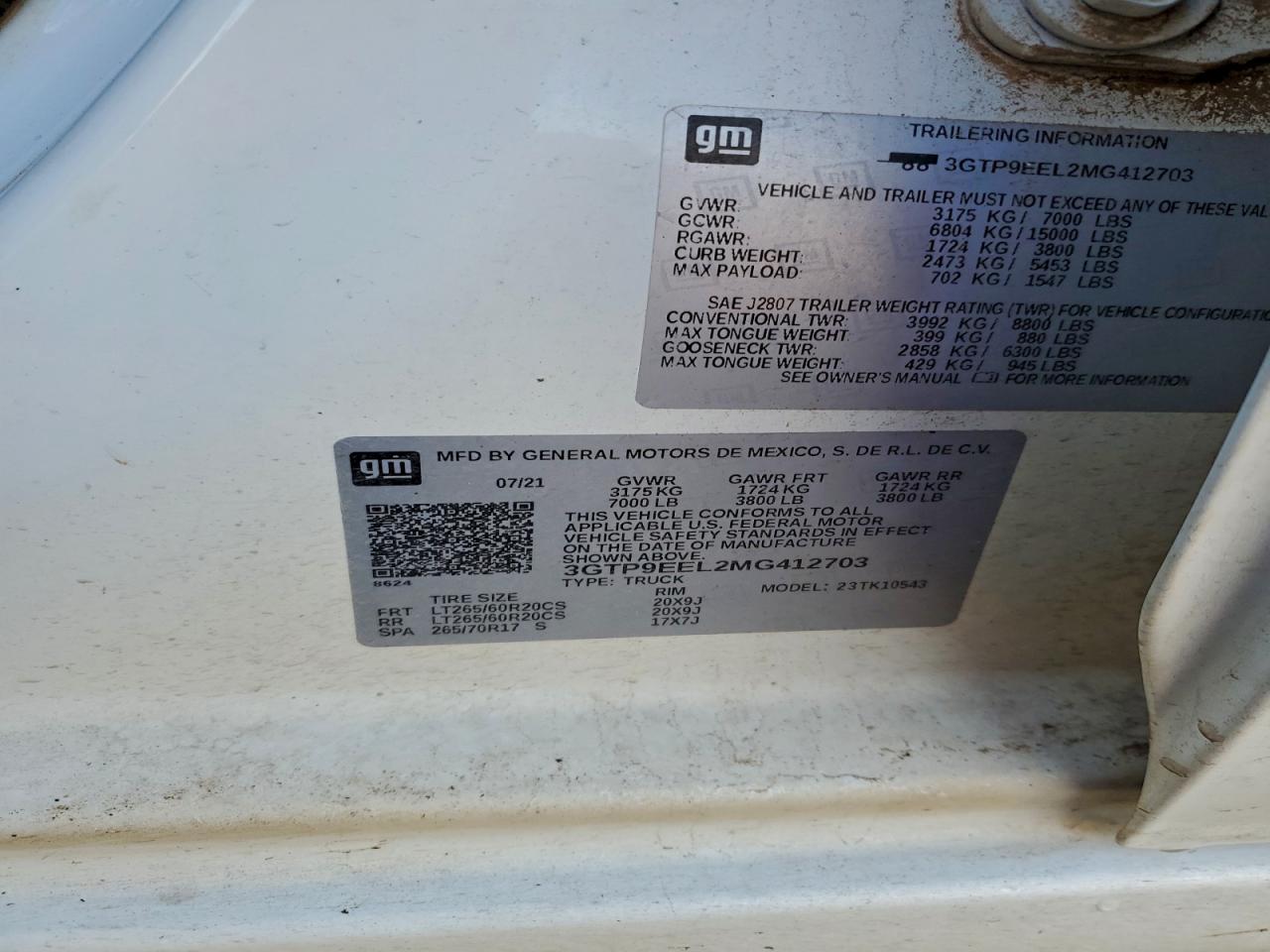 GMC Sierra K1500 At4 Image 5