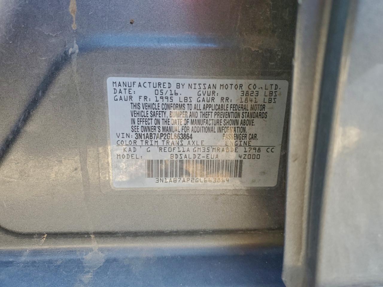 Nissan Sentra S Image 8